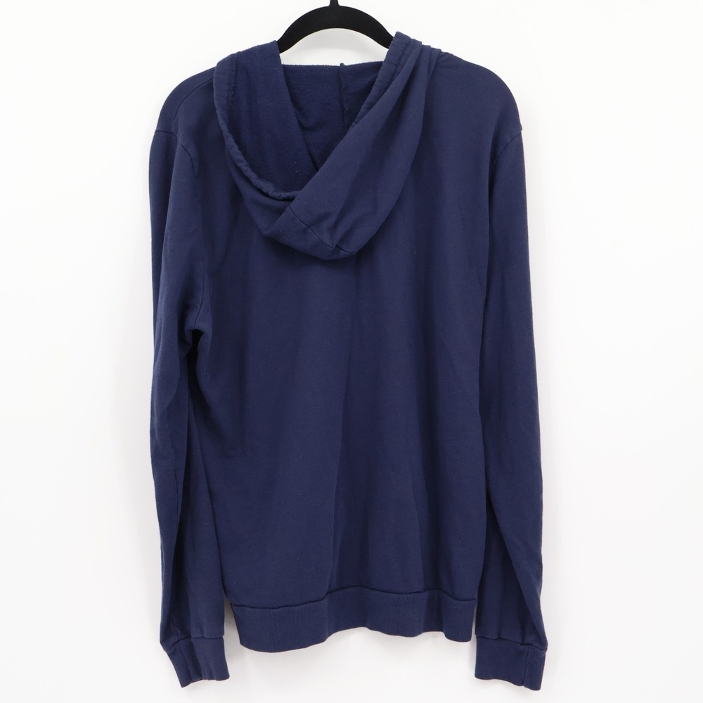 Marine Layer Afternoon Hoodie Mens M Navy Full Zip Classic Staple Casual Weekend - Picture 4 of 16